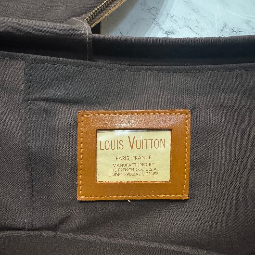 Louis Vuitton French Co. Hat Box bag Vintage Boite Chapeau monogram LV trunk - Picture 7 of 16